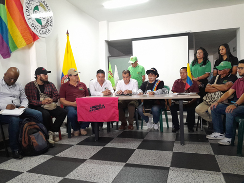 Movilización de campesinos por 51 acuerdos incumplidos Movilización de campesinos por 51 acuerdos incumplidos
