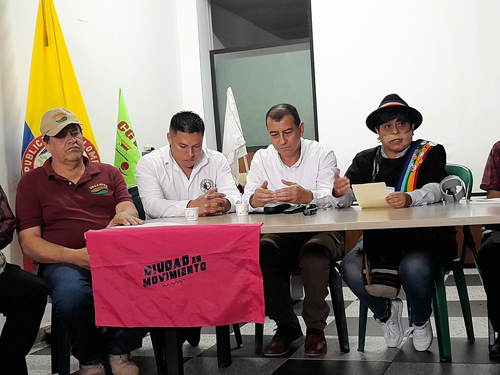 Movilización de campesinos por 51 acuerdos incumplidos Movilización de campesinos por 51 acuerdos incumplidos
