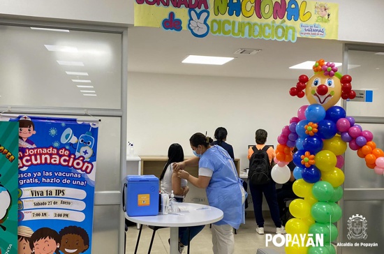 Popayán se ‘puso al día en vacunación´