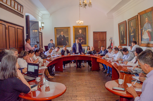 Estratégica reunión de alcaldes zona Centro