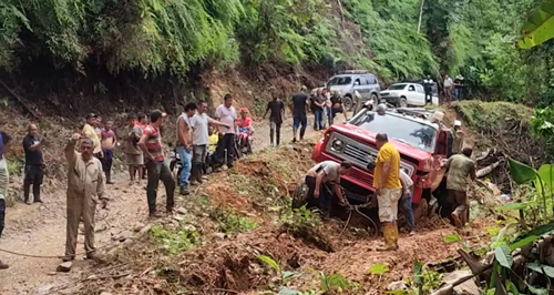Urge acondicionar la vía Magüi Payán Urge acondicionar la vía Magüi Payán