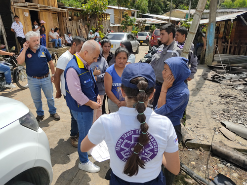 Entregada ayuda humanitaria Entregada ayuda humanitaria