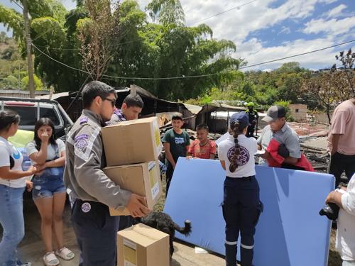 Entregada ayuda humanitaria Entregada ayuda humanitaria