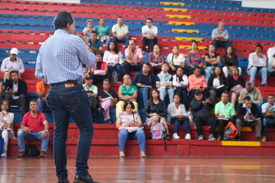 Capacitación a dignatarios de las Juntas de Acción Comunal
