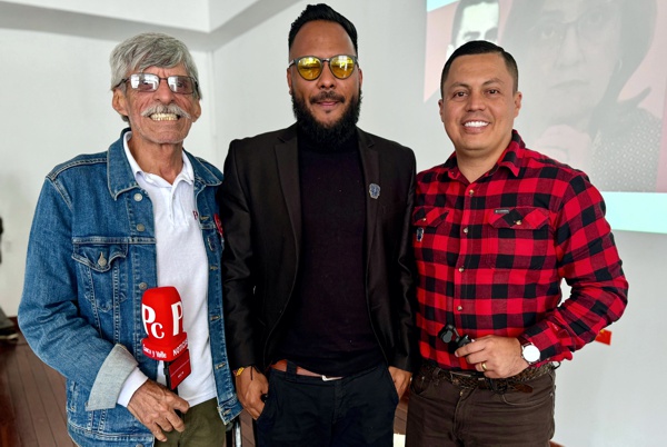 Alfonso Luna Gelloer, director Proclama del Cauca y Valle; Edinson Bolaños, director Revista La Raya; David Luna, gerente Proclama. Alfonso Luna Gelloer, director Proclama del Cauca y Valle; Edinson Bolaños, director Revista La Raya; David Luna, gerente Proclama.