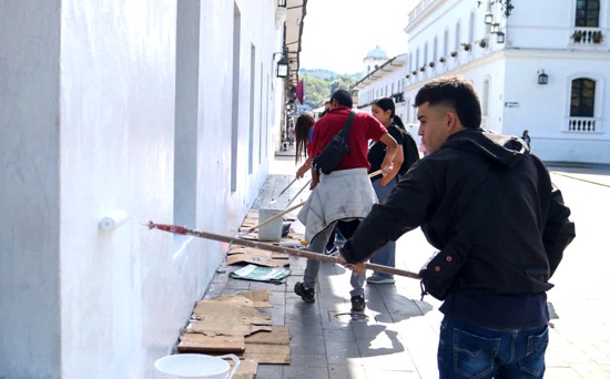 En Alianza con lo nuestro seguimos cuidando el patrimonio de Popayán.