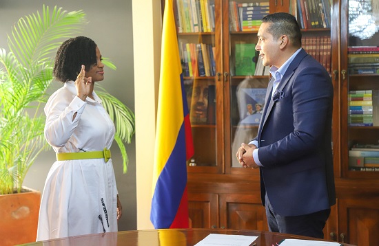 Neyla Yadira Amú es la nueva secretaria de Hacienda del Cauca
