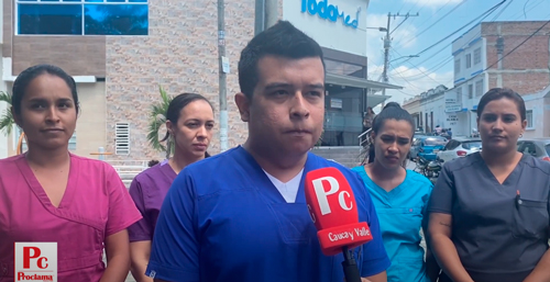 Trabajadores de la salud en alerta roja por falta de pago Trabajadores de la salud en alerta roja por falta de pago