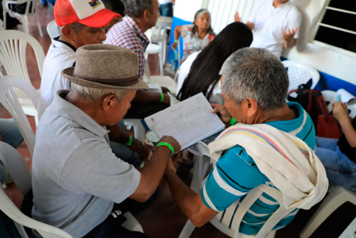 Avance comunitario en el sur del Cauca Avance comunitario en el sur del Cauca