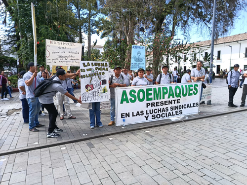 Crisis económica y laboral en Empaques del Cauca
