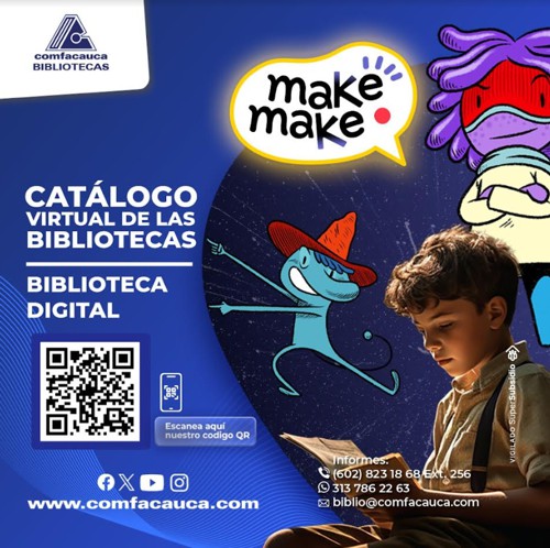 Descubre el mundo de la lectura con la Biblioteca Digital de Comfacauca