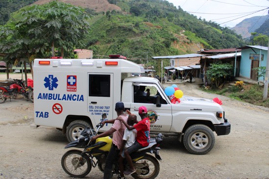 En El Tambo hicieron “vaca” para comprar ambulancia En El Tambo hicieron “vaca” para comprar ambulancia