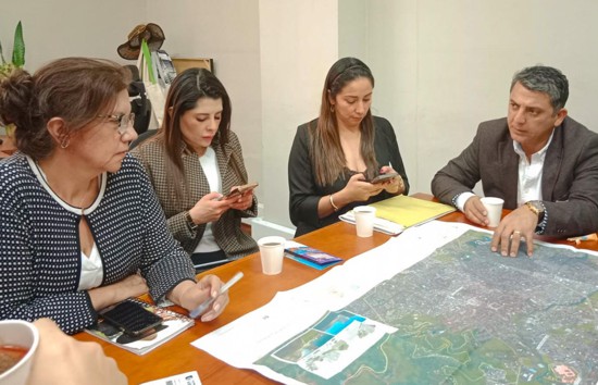 Gestiones para la construcción de la torre del hospital