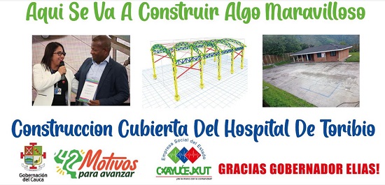 Inauguración de la cubierta en hospital de Toribío - ESE Cxayu’ce Jxut rendirá cuentas el 13 de marzo