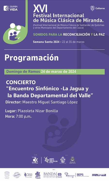 Festival de Música Clásica cautivará al Cauca con su brillante programación