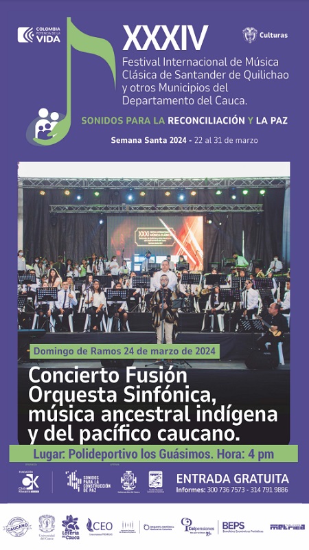 Festival de Música Clásica cautivará al Cauca con su brillante programación