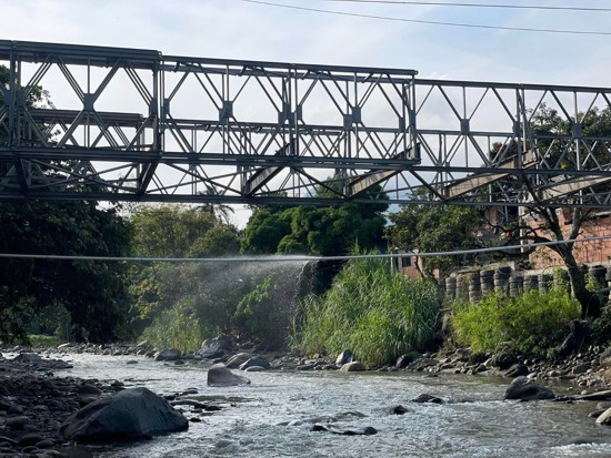 Puente en El Palo a pocos días conectará al norte del Cauca