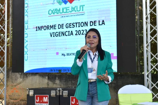 Transparencia destacada en audiencia pública de ESE Cxayu’ce Jxut