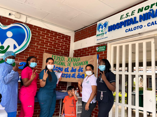 Acciones de salud y humanización en ESE Norte 2