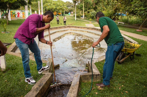 SEDAM y EMMIR Embellecen Ecoparque en Miranda