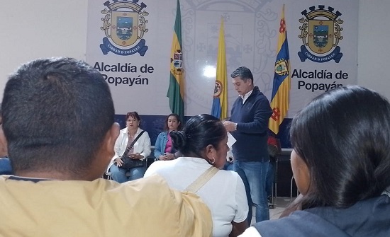 Acuerdan mesas de trabajo con comunidades rurales de Popayán Acuerdan mesas de trabajo con comunidades rurales de Popayán