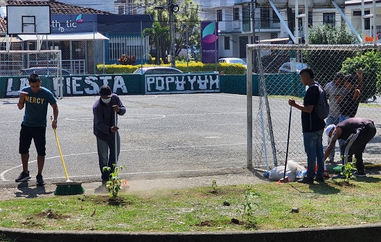 “Alianza con lo Nuestro” en el parque El Recuerdo de Popayán “Alianza con lo Nuestro” en el parque El Recuerdo de Popayán