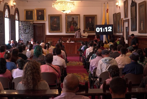 Debate en el Concejo de Popayán con ediles sobre el Plan de Desarrollo