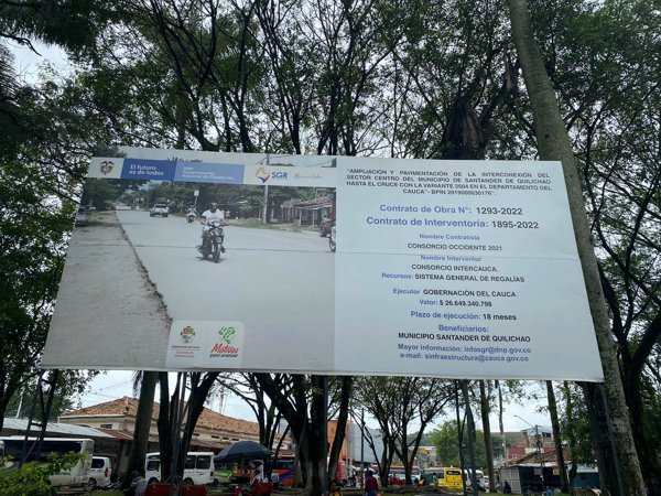 El desengaño de las comunidades frente a las obras públicas