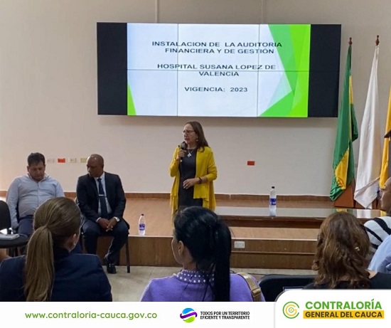 Contraloría General del Cauca inicia auditoría exhaustiva en el Hospital Susana López de Valencia E.S.E. Contraloría General del Cauca inicia auditoría exhaustiva en el Hospital Susana López de Valencia E.S.E.