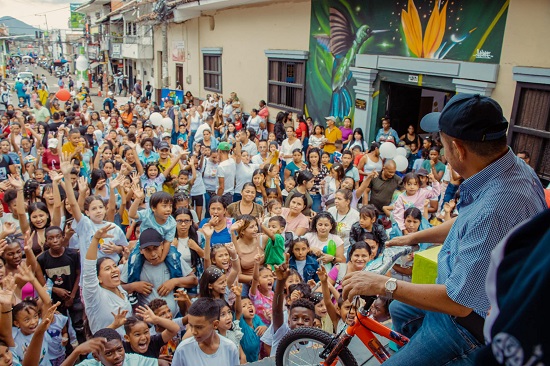 Quilichao se llenó de alegría y color en el mes de la niñez Quilichao se llenó de alegría y color en el mes de la niñez