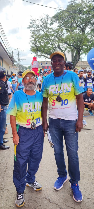 Los maestros del Atletismo: Armando Jiménez, Hernán Zapata. Los maestros del Atletismo: Armando Jiménez, Hernán Zapata.