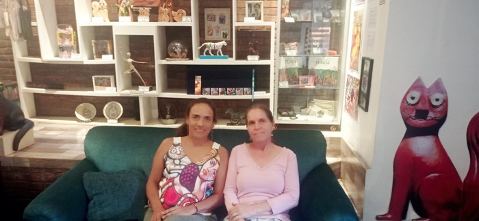 Liliana Ortiz Casas y Ángela Neuhaus Liliana Ortiz Casas y Ángela Neuhaus