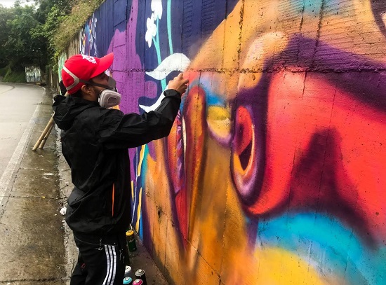 Un artista bolivarense, traspasa las fronteras con su arte - Steven Ruiz Ledezma