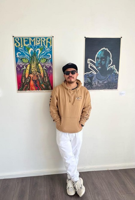 Un artista bolivarense, traspasa las fronteras con su arte - Steven Ruiz Ledezma
