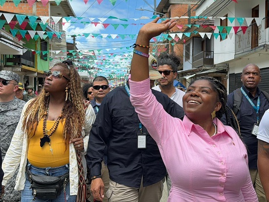 La vicepresidenta Francia Márquez Mina y el Cauca: Una relación inquebrantable. La vicepresidenta Francia Márquez Mina y el Cauca: Una relación inquebrantable.