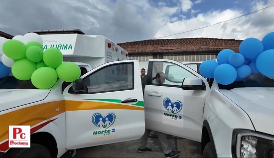 Ambulancia y vehículo fortalecen la salud en Corinto