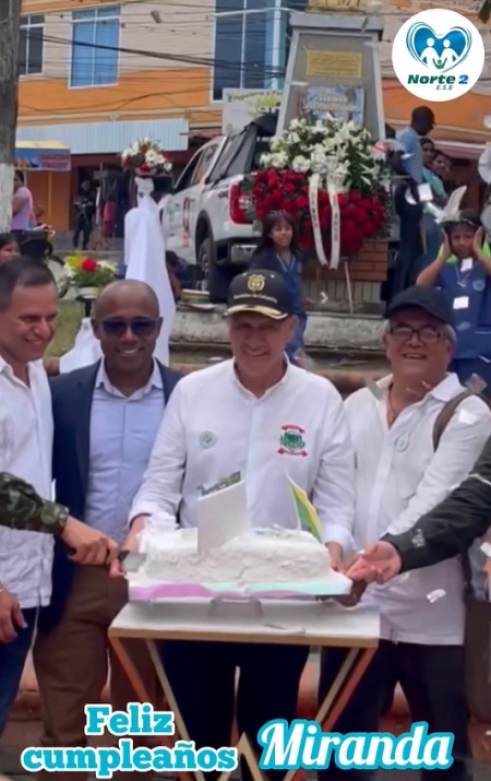 Celebración por lo alto en los 125 años de Miranda Celebración por lo alto en los 125 años de Miranda