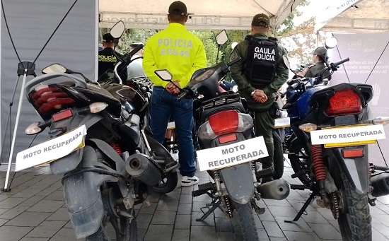 Lanzan campaña preventiva contra hurto de motocicletas en Popayán Lanzan campaña preventiva contra hurto de motocicletas en Popayán