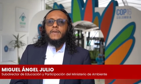 Miguel Ángel Julio, subdirector de Educación Ambiental de MinAmbiente. Miguel Ángel Julio, subdirector de Educación Ambiental de MinAmbiente.