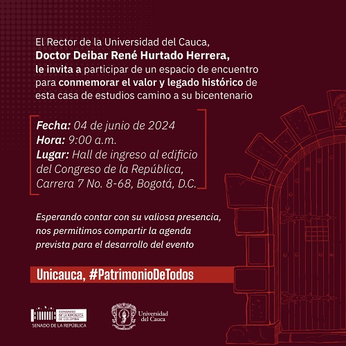 Universidad del Cauca llega al Congreso de la República