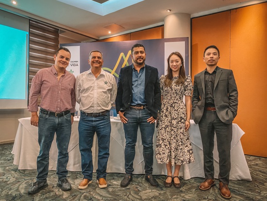 Delegados de Longi y Huawei Delegados de Longi y Huawei