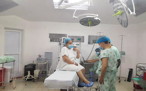 En el Cauca se realizó reemplazo articular de tobillo