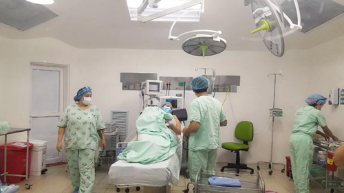 En el Cauca se realizó reemplazo articular de tobillo