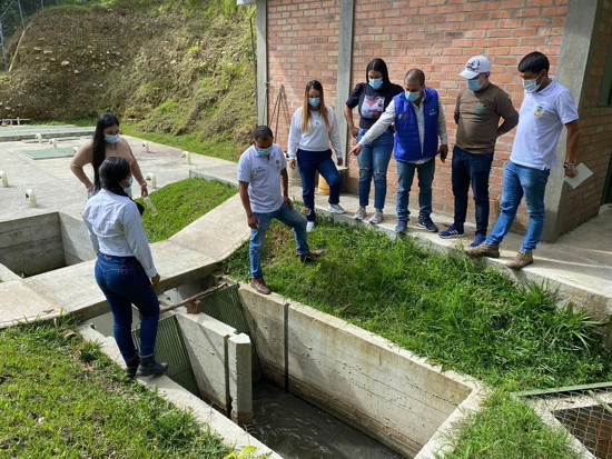 Planta de Tratamiento de Aguas Residuales - PTAR, del municipio de La Vega Planta de Tratamiento de Aguas Residuales - PTAR, del municipio de La Vega