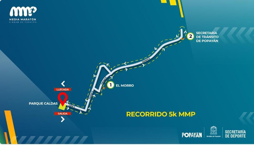 Popayán tendrá su media maratón el 25 de agosto