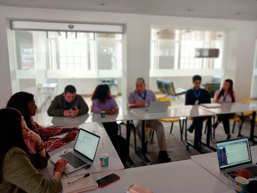 Alcaldesa de Villa Rica gestiona proyectos estratégicos