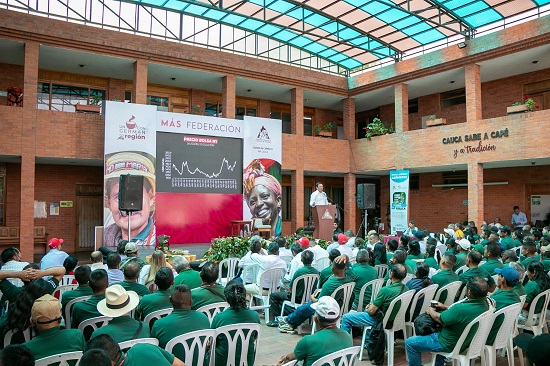 Cauca se tomó ‘Un café con Germán en la región’