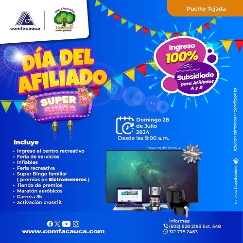 Celebración del Día del Afiliado Comfacauca