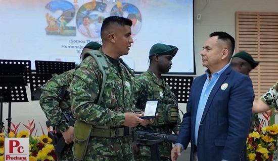 Coronel Giovanni Enrique Torres, comandante de la Policía Cauca