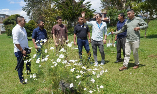 Delegado MinTIC valida avance en el proyecto del Centro de Potencia